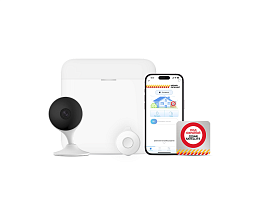 Стационарная Беспроводная тревожная кнопка Hikvision с видео