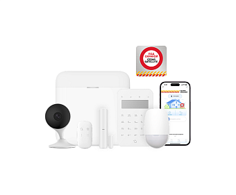 охранная сигнализация комплексная hikvision с видео